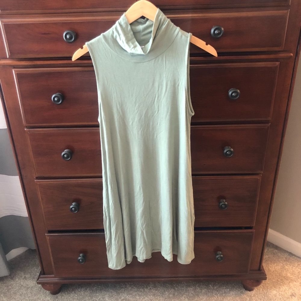 Green Shift Dress